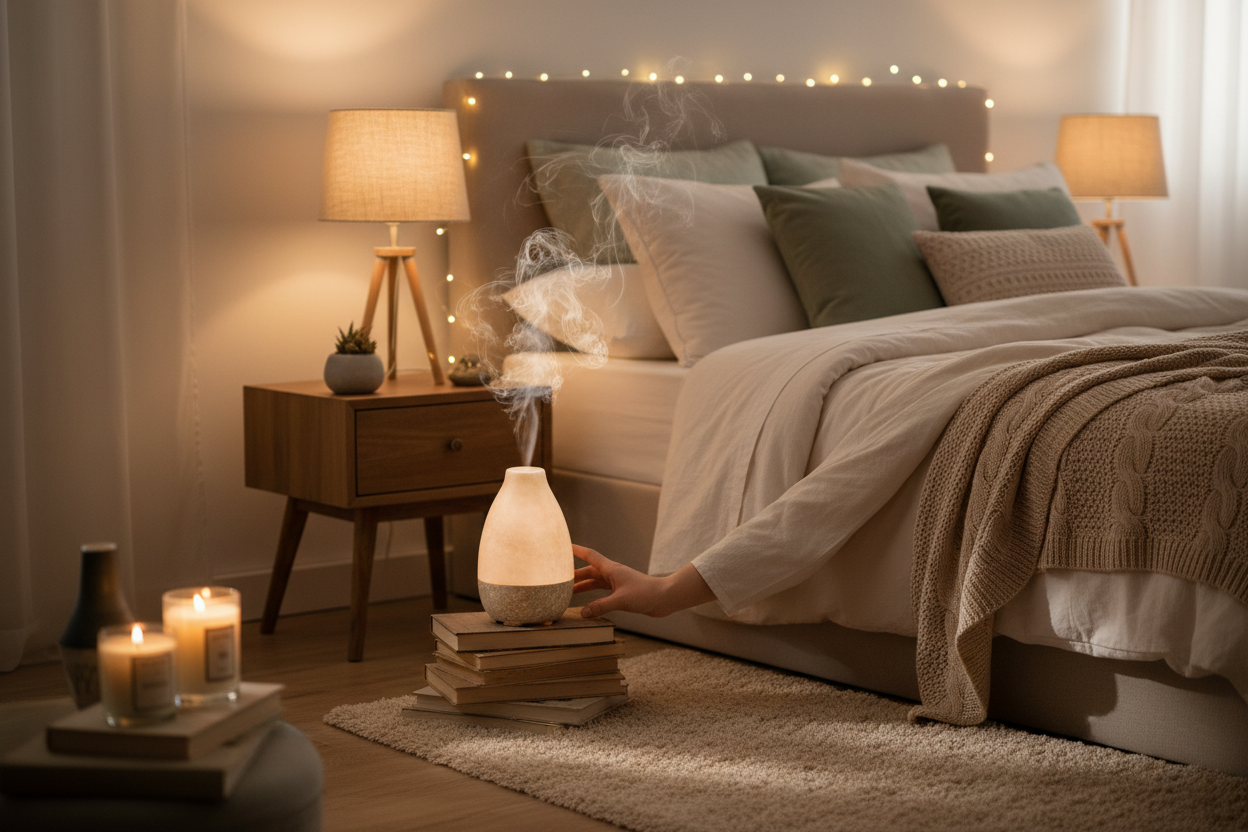 Difusor en ambiente relajante