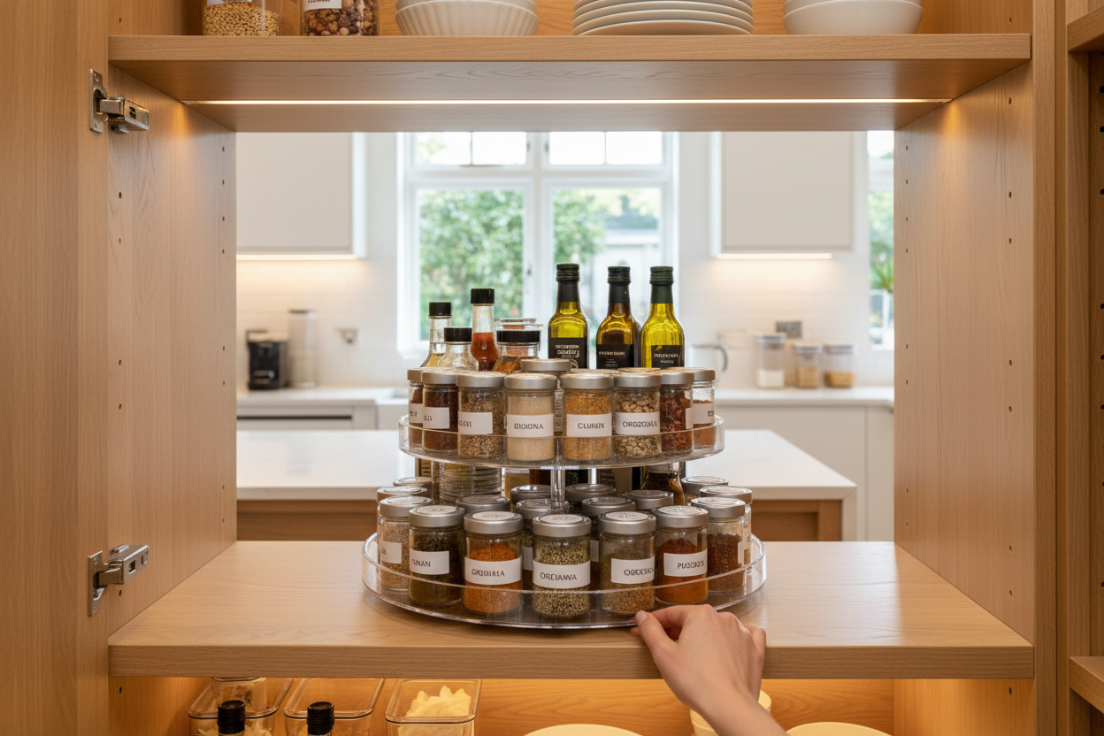 Organizador en cocina