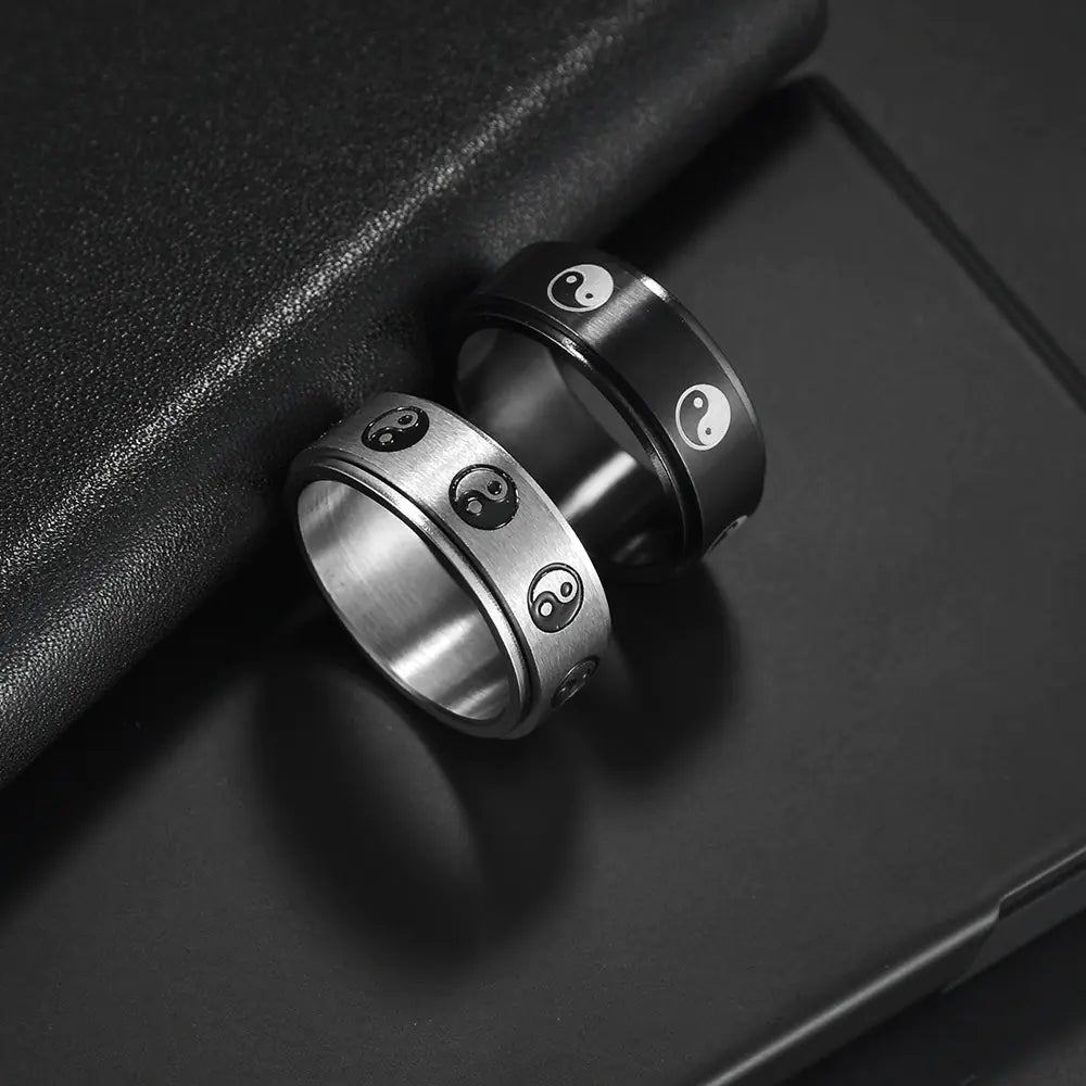 Anillo Giratorio de Acero Inoxidable para Descompresión Gossip para Todos